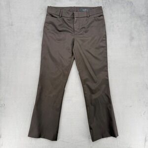 Gucci Uniform Wool Trousers Brown Dress Pants Womens EU 40 (30x27)